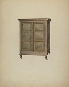Cabinet, c. 1940. Creator: Kurt Melzer