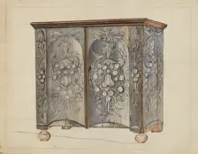 Cabinet, c. 1953. Creator: Isadore Goldberg