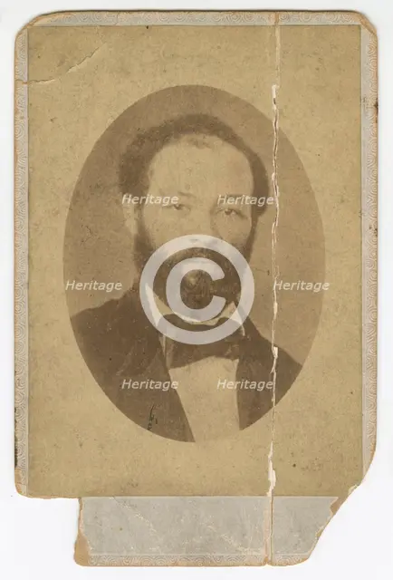 Cabinet card of John H. Scott, late 19th century. Creator: Unknown.