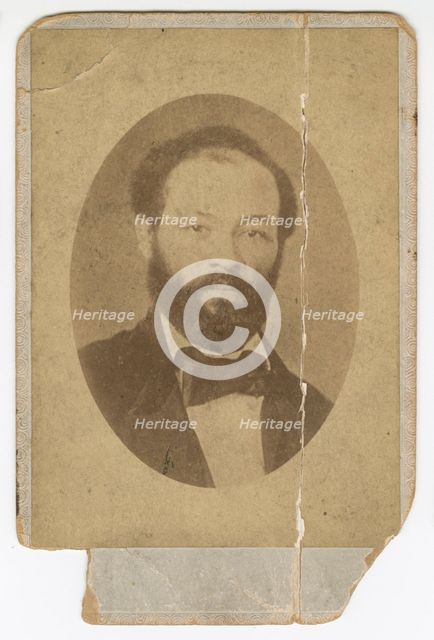 Cabinet card of John H. Scott, late 19th century. Creator: Unknown.
