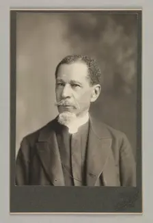 Cabinet card of Rev. G.H.S. Bell, February-March 5, 1894. Creator: C. M. Bell Studio