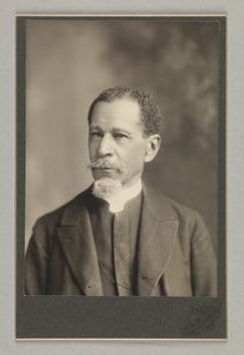 Cabinet card of Rev. G.H.S. Bell, February-March 5, 1894. Creator: C. M. Bell Studio