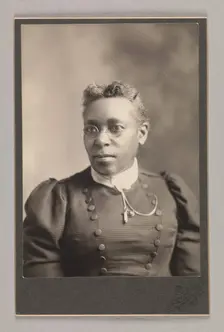 Cabinet card of Susan Bell, February-March 5, 1894. Creator: C. M. Bell Studio