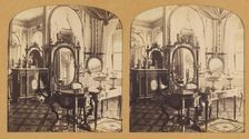 Cabinet de Toilette (Chateau de St. Cloud), 1855-1865. Creator: F. Grau