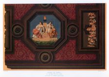 Cabinet de Travail, Paris, 19th century.Artist: F Durin