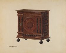 Cabinet for Storage, 1938. Creator: Bernard Krieger