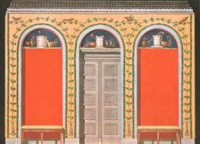 Cabinet in the Herculaneum taste Leipzig, Germany, (1928). Creator: Unknown