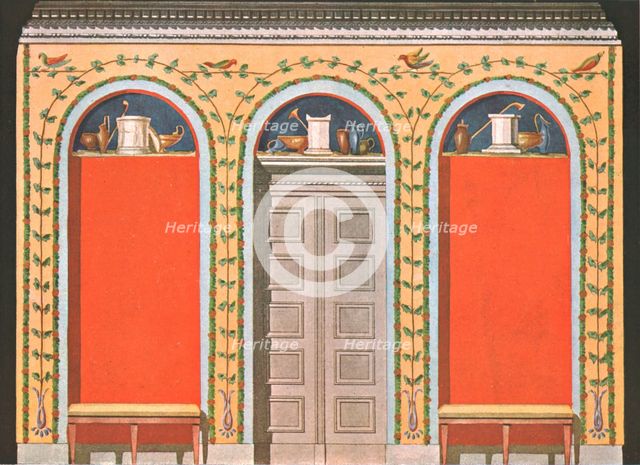 'Cabinet in the Herculaneum taste', Leipzig, Germany, (1928). Creator: Unknown.