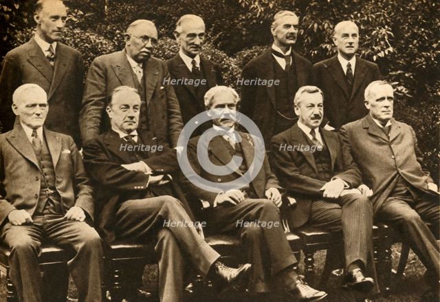 'Cabinet of the National Government', 1931, (1933). Creator: Unknown.