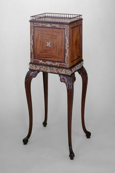 Cabinet on Stand, England, c. 1760. Creator: William Vile