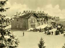 Cable car station, Rax Mountains, Lower Austria, c1935. The Creator: Unknown