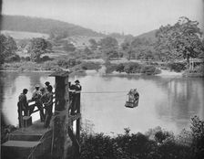 Cable Ferry, near La Colle, Penn c1897. Creator: Unknown