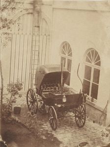 [Cabriolet Carriage], ca. 1855. Creator: Alphonse Le Blondel