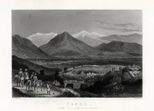 Cabul, from the Bala Hissar 1883. Artist: J Stephenson
