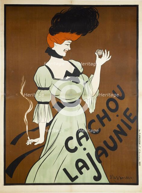 Cachou Lajaunie, 1900. Creator: Cappiello, Leonetto (1875-1942).