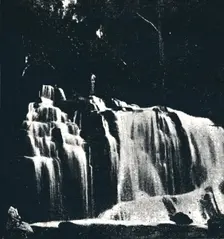 Cachoeira no Rio Dourado (Lencoes) 1895. Artist: Axel Frick