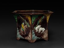 Cachepot, 1662-1722. Creator: Unknown