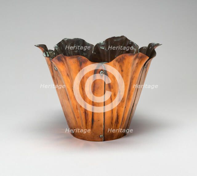 Cachepot, England, c. 1900. Creator: William Arthur Smith Benson.