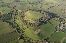 Cadbury Castle hillfort, Somerset, 2016. Creator: Damian Grady