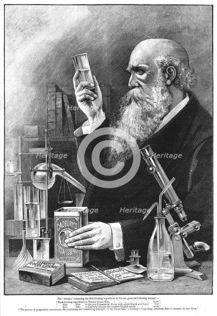 ''Cadbury's Cocoa', 1890. Creator: Unknown.