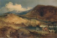 Cader Idris, from Barmouth Sands c1833. Artist: John Sell Cotman