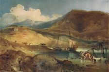 Cader Idris, from Barmouth Sands c19th century. Artist: John Sell Cotman