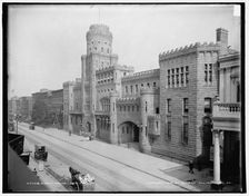 Cadet Armory, New York, c1904. Creator: Unknown