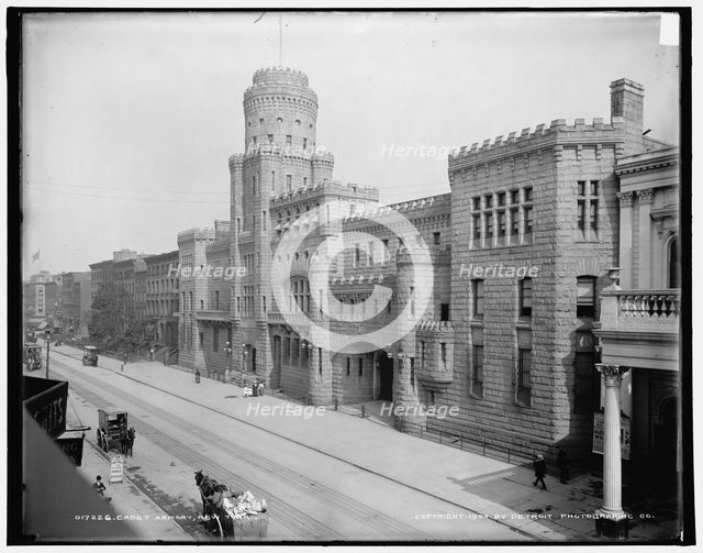 Cadet Armory, New York, c1904. Creator: Unknown.
