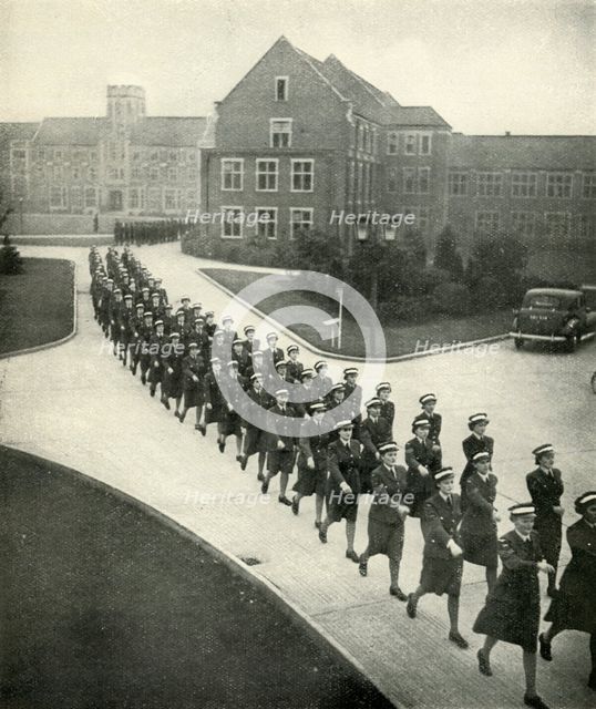 'Cadets on the March', c1943. Creator: Cecil Beaton.