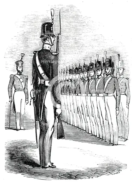 Cadets, in the New Appointments, 1844. Creator: Unknown.