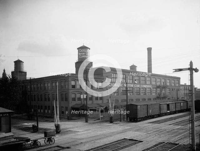 Cadillac Motor Car Co., Detroit, Mich., between 1900 and 1910. Creator: Unknown.
