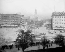 Cadillac Square and County Bldg., Detroit, Mich., between 1902 and 1910. Creator: Unknown