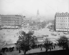 Cadillac Square and County Bldg., Detroit, Mich., between 1902 and 1910. Creator: Unknown