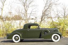 Cadillac V8 355d coupe by Fisher 1934. Artist: Simon Clay