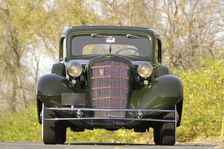 Cadillac V8 355d coupe by Fisher 1934. Artist: Simon Clay