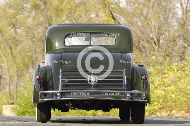 Cadillac V8 355d coupe by Fisher 1934. Artist: Simon Clay.