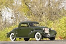 Cadillac V8 355d coupe by Fisher 1934. Artist: Simon Clay