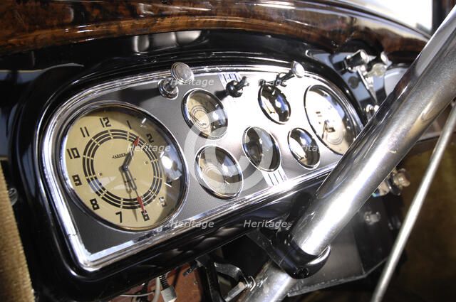 Cadillac V8 355d coupe by Fisher 1934. Artist: Simon Clay.