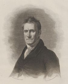 Cadwallader David Colden, Mayor of New York City, ca. 1825. Creators: Asher Brown Durand, Peter Maverick