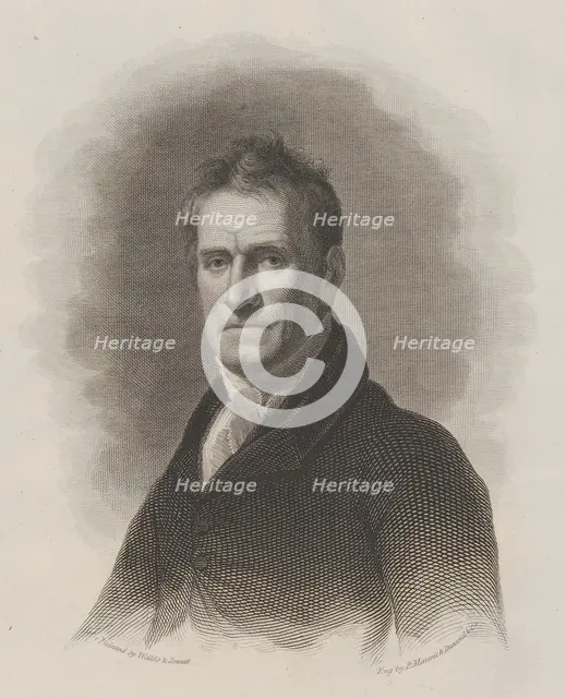 Cadwallader David Colden, Mayor of New York City, ca. 1825. Creators: Asher Brown Durand, Peter Maverick.