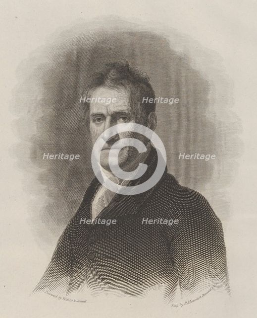 Cadwallader David Colden, Mayor of New York City, ca. 1825. Creators: Asher Brown Durand, Peter Maverick.