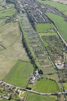 Caen Hill Locks on the Kennet and Avon Canal, Devizes, Wiltshire, 2015. Creator: Historic England