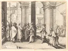 Caesar's Coin, 1635. Creator: Jacques Callot