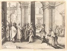 Caesar's Coin, 1635. Creator: Jacques Callot
