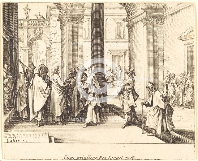 Caesar's Coin, 1635. Creator: Jacques Callot.