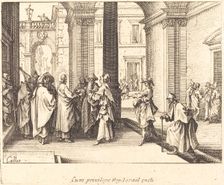 Caesar's Coin, 1635. Creator: Jacques Callot