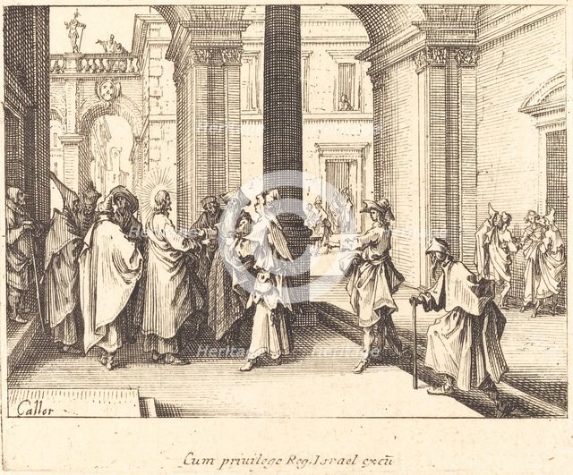 Caesar's Coin, 1635. Creator: Jacques Callot.