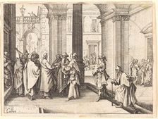 Caesar's Coin, 1635. Creator: Jacques Callot