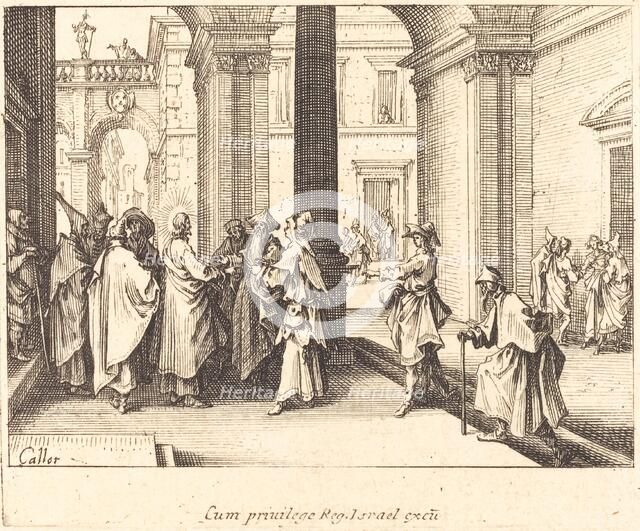 Caesar's Coin, 1635. Creator: Jacques Callot.