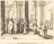 Caesar's Coin, 1635. Creator: Jacques Callot